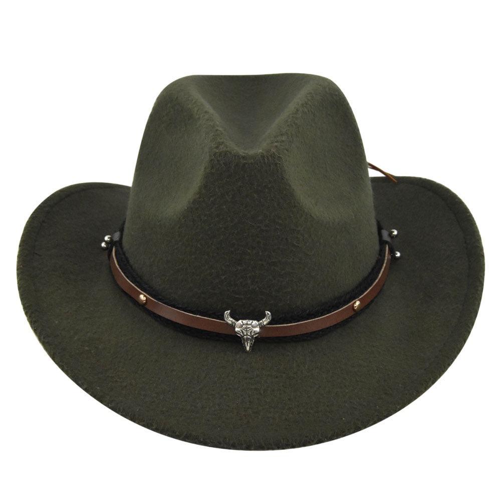 The Cleveland - Classic Bar Cowboy Hat - Wool Felt, Stylish & Durable