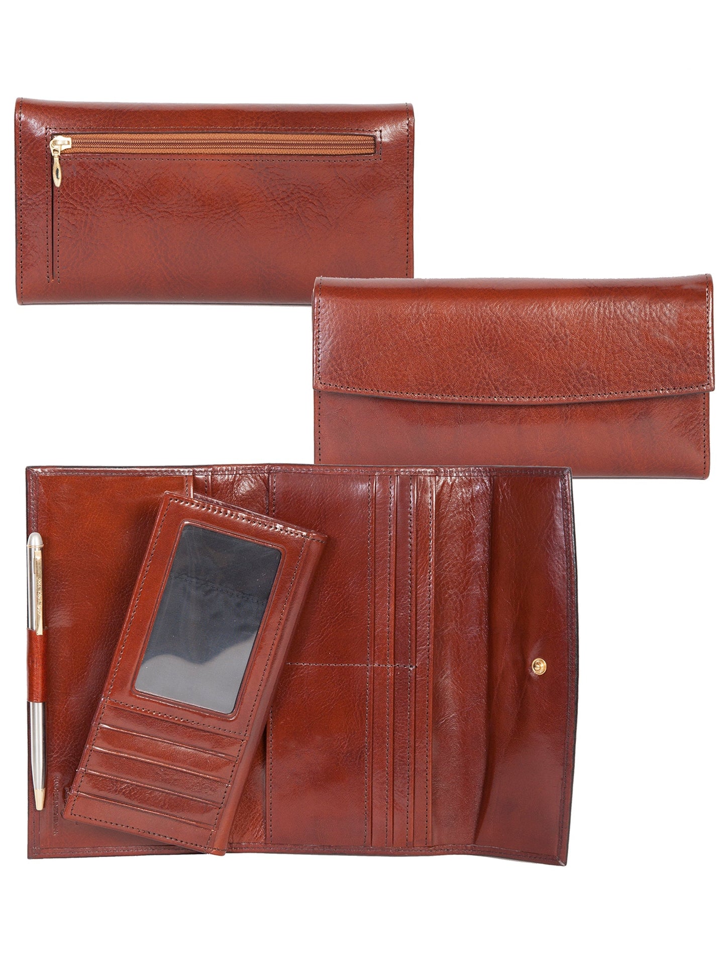Wallet Clutch W/id Crdt Ck - 716