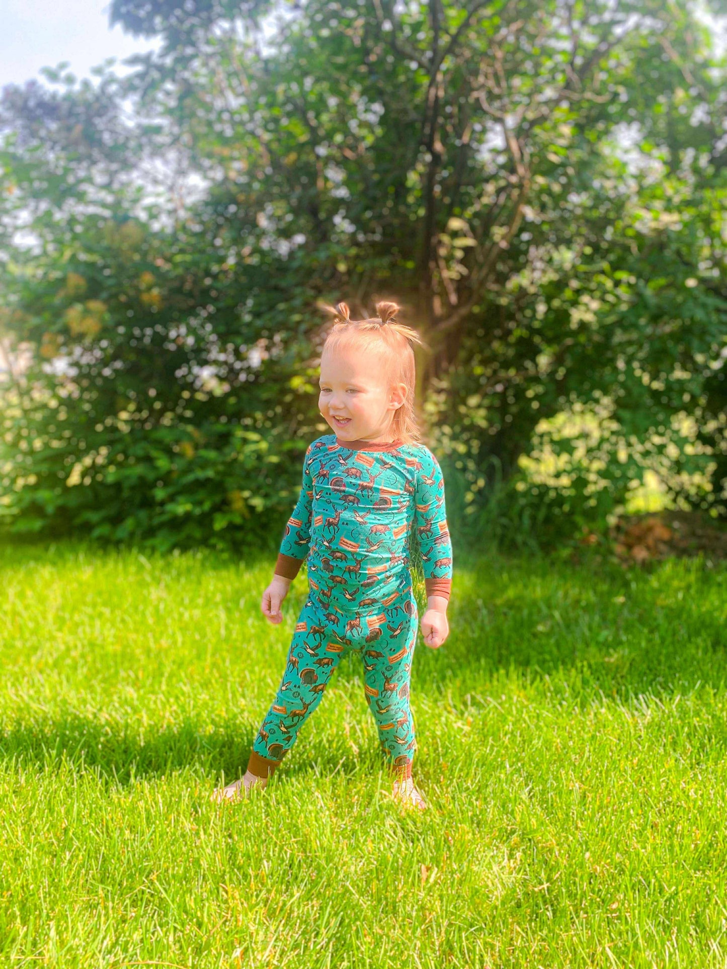 TEAL Bella-Breez Hunting Club Bamboo Set