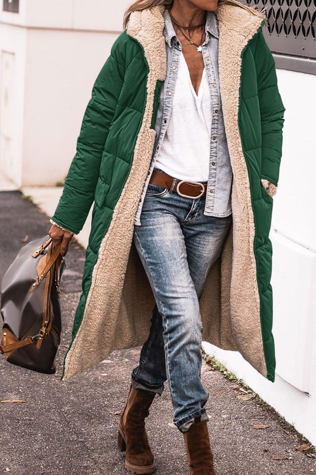 Rancher Fleece-Lined Hooded Jacket – Cozy, Stylish Cowgirl Outerwear for Every Occasion