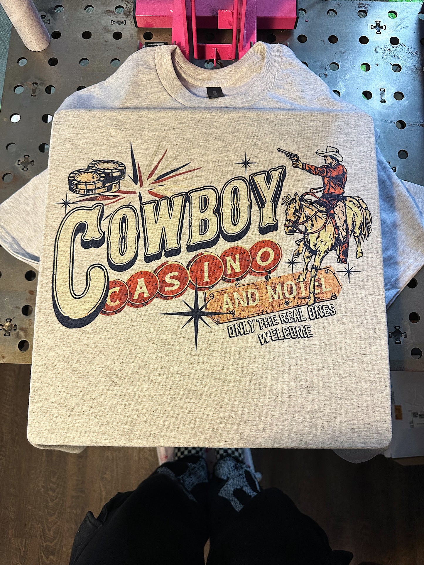 Cowboy Casino TEE or CREWNECK