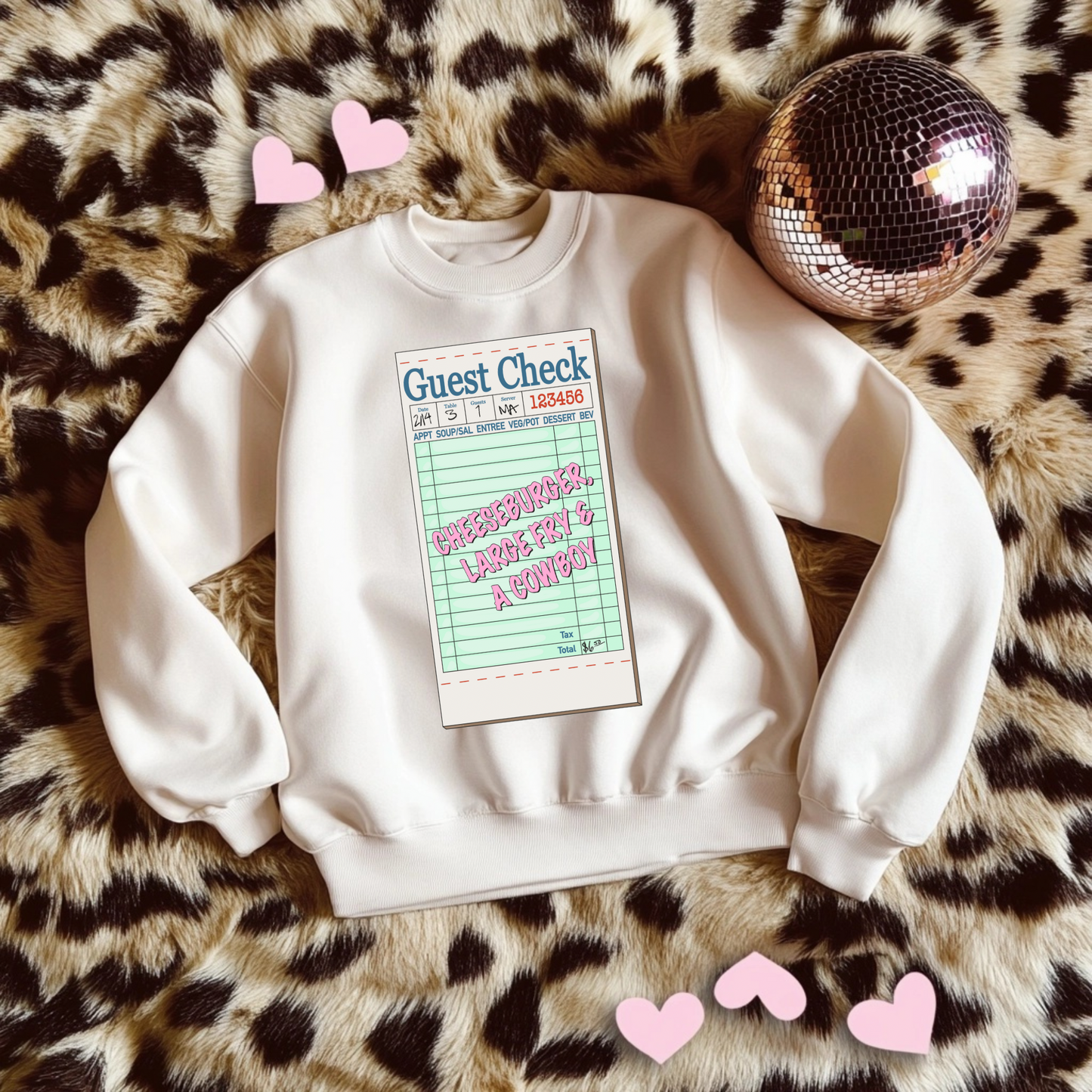 Cowboys & Fries TEE or CREWNECK