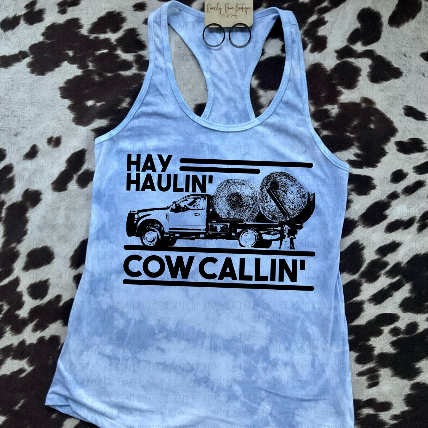 Cow Callin’ Racerback Tank