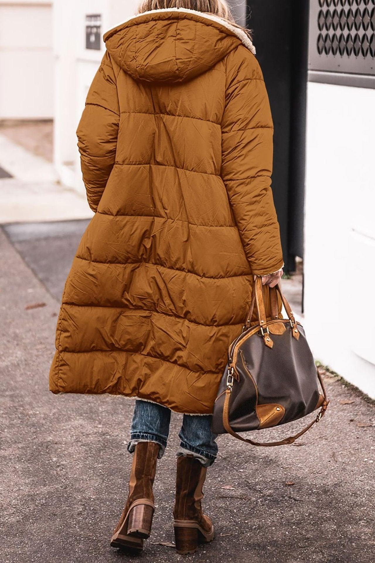 Rancher Fleece-Lined Hooded Jacket – Cozy, Stylish Cowgirl Outerwear for Every Occasion