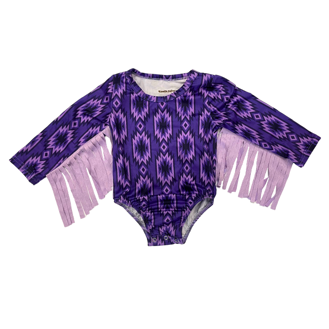 LEXIE FRINGE INFANT / TODDLER BODYSUIT