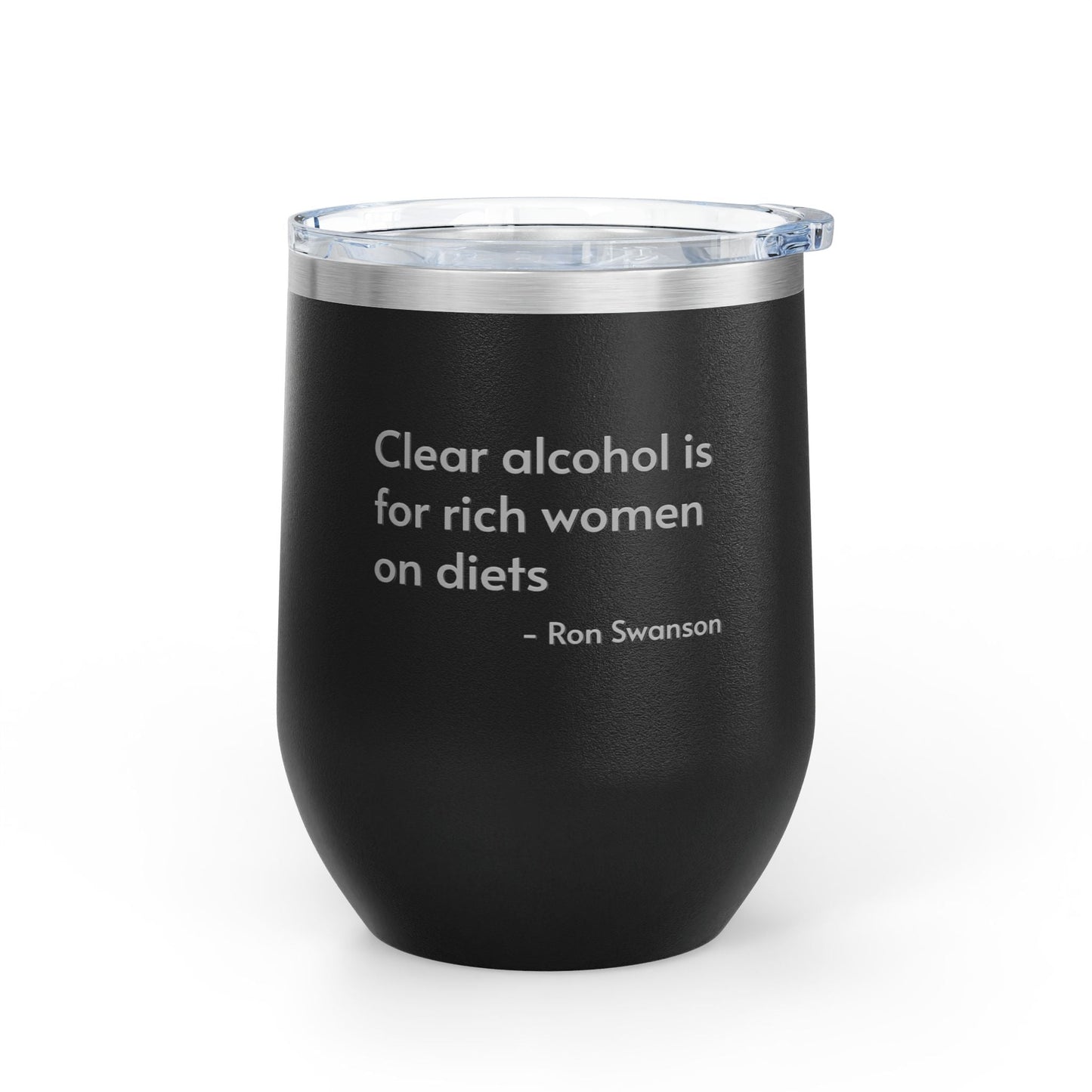 Wine Tumbler, 12oz - Clear Alcohol