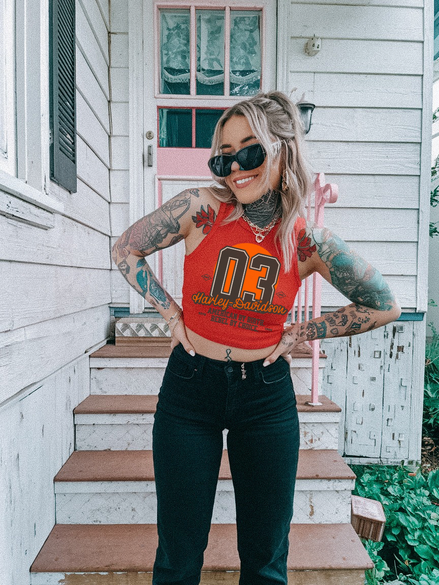 HD Ribbed Racer Tank