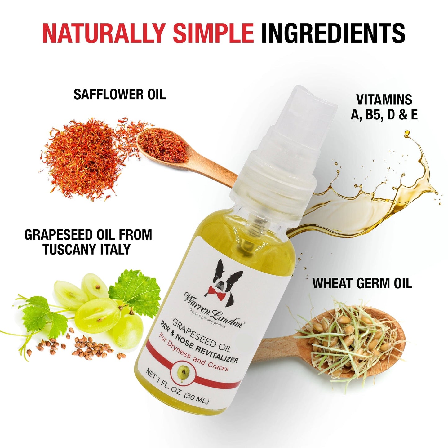 Grapeseed Oil Paw and Nose Revitalizer - Professional Size