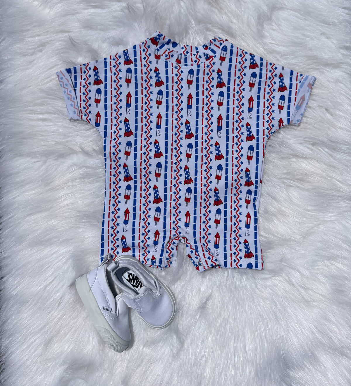 Bomb Pop Bash Romper (FINAL SALE)