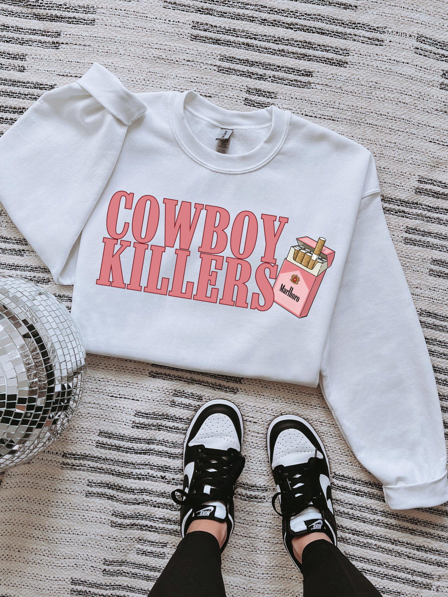 Pink Cowboy Killers TEE or CREWNECK