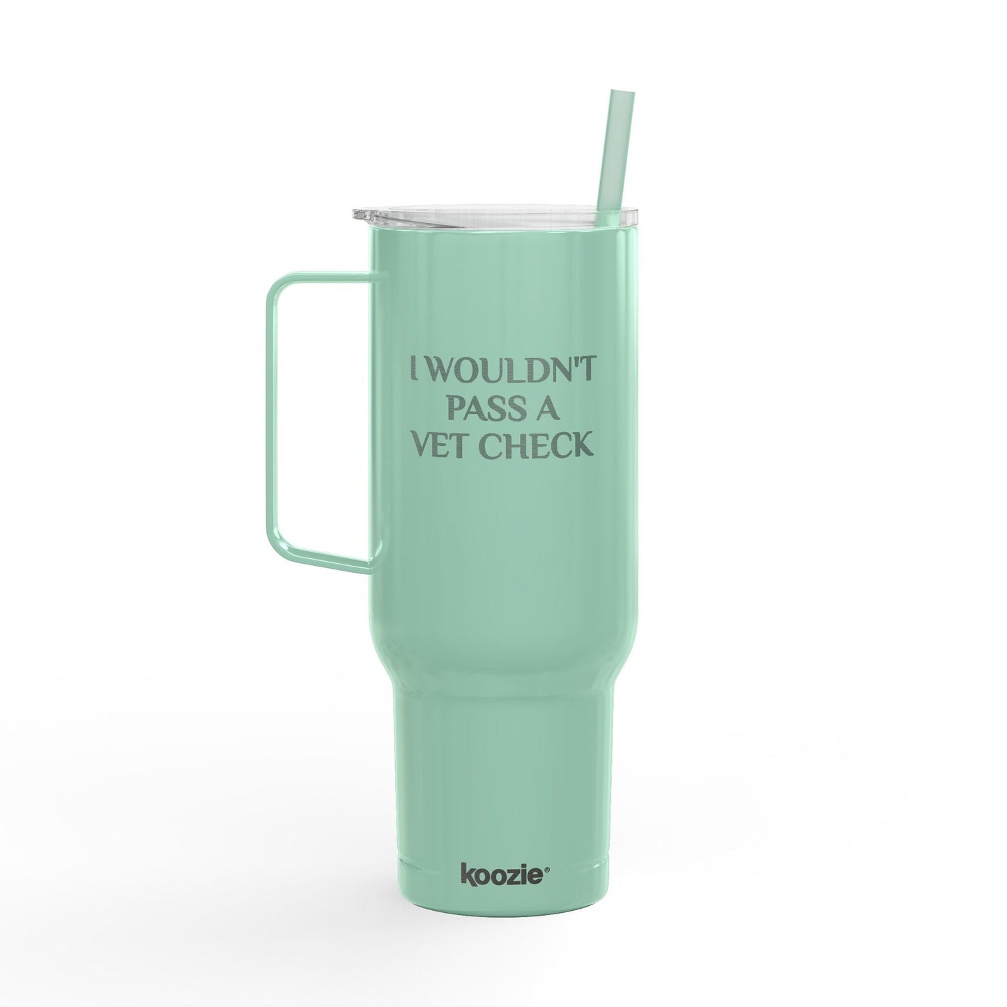 Insulated Tumbler with Lid, 40oz (Engraving) - Vet Check