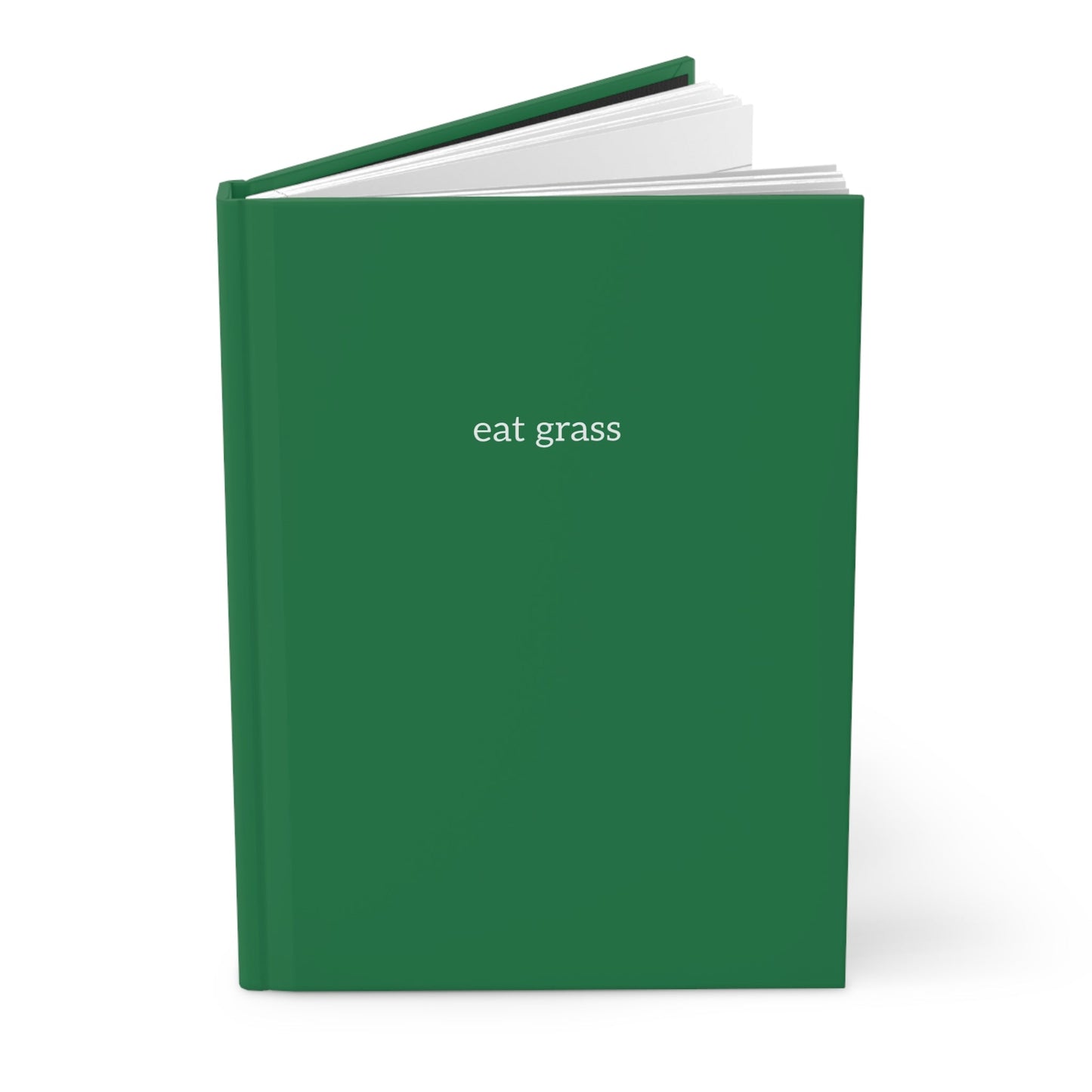 Hardcover Journal Matte - Eat Grass