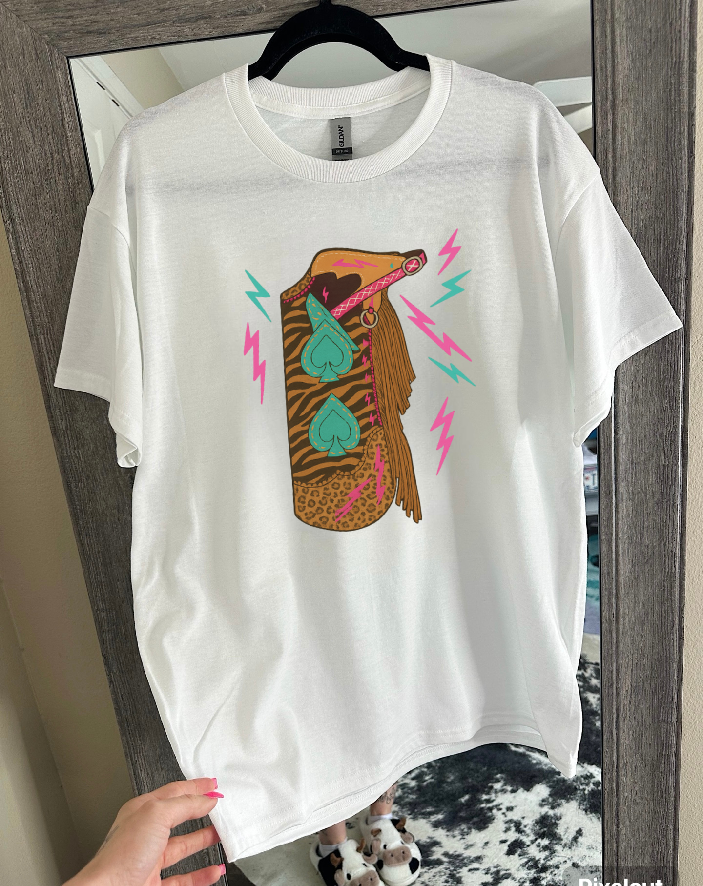 Funky Chaps Tee or Crewneck