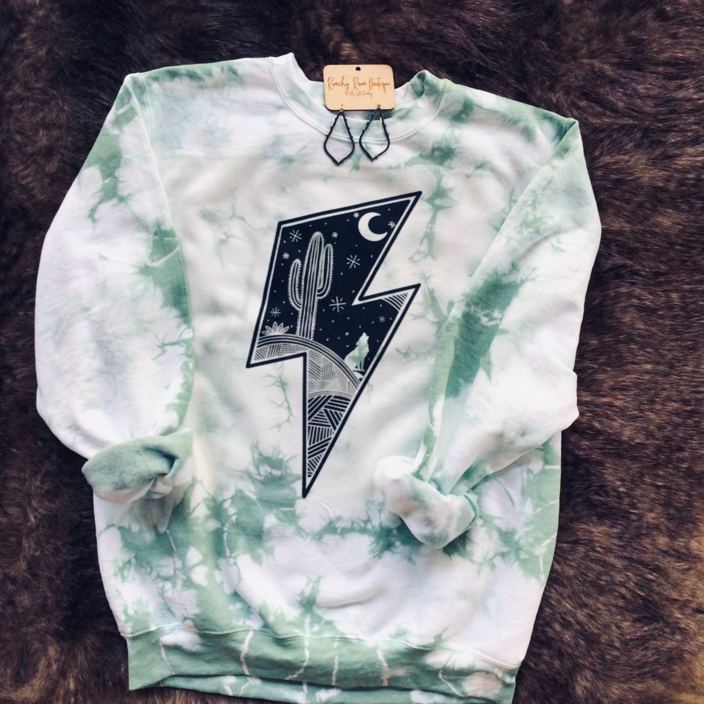 Desert Lightening Bolt Sweatshirt