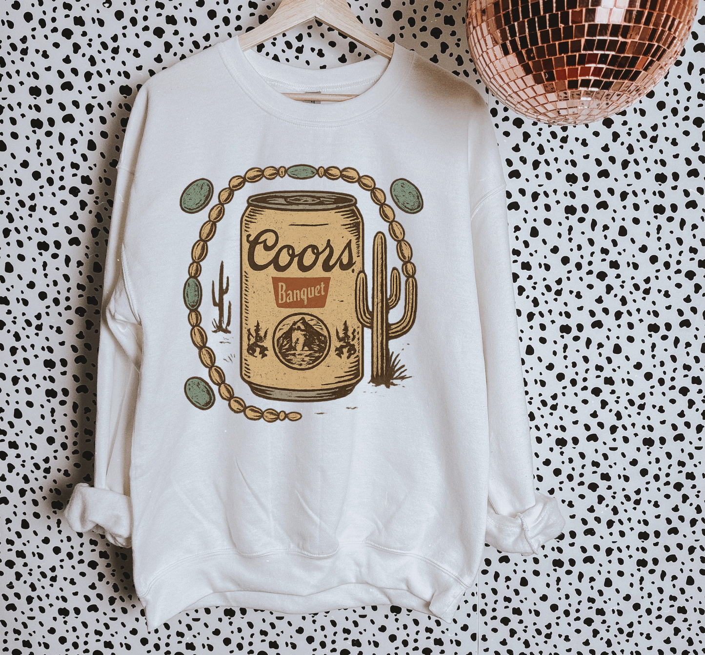 Old School Beer Tee or Crewneck