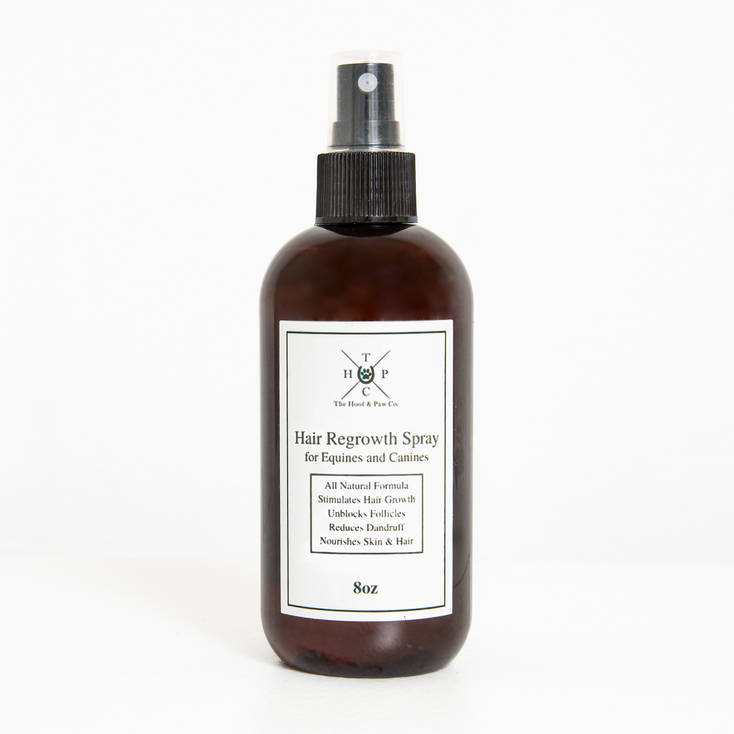 All Natural Hair Regrowth Spray - for Dogs & Horses (4oz or 8oz)