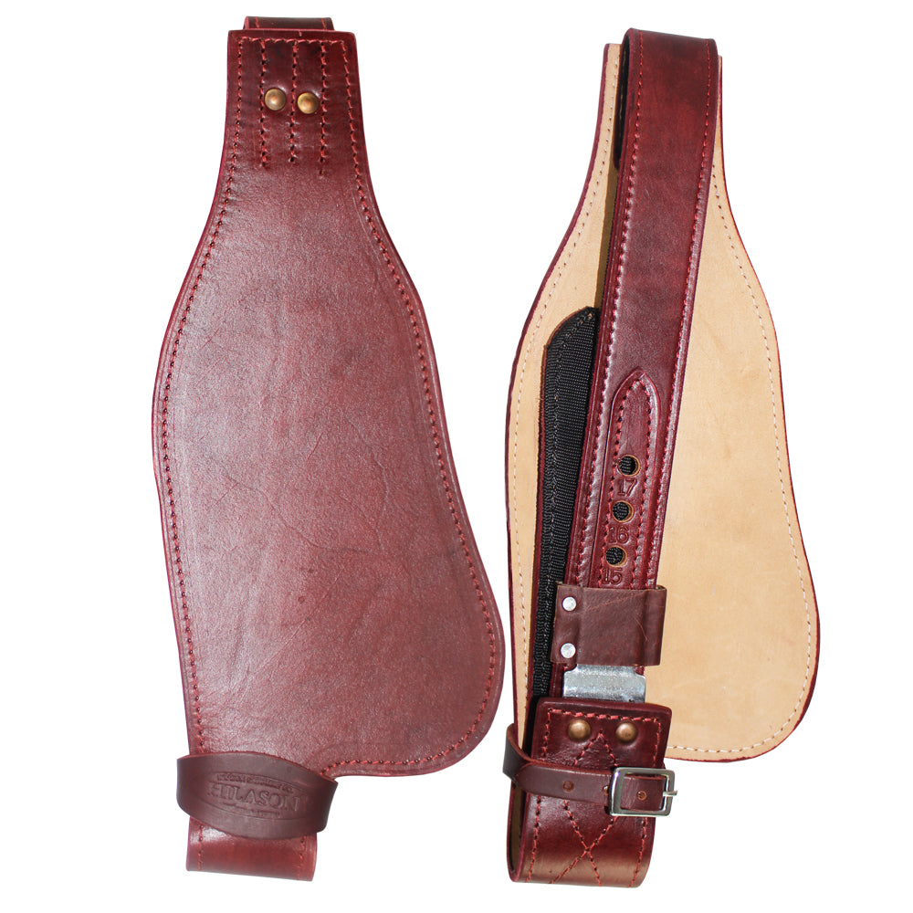 Replacement Saddle Fenders Hilason Leather Youth Pair W/ Hobble Strap
