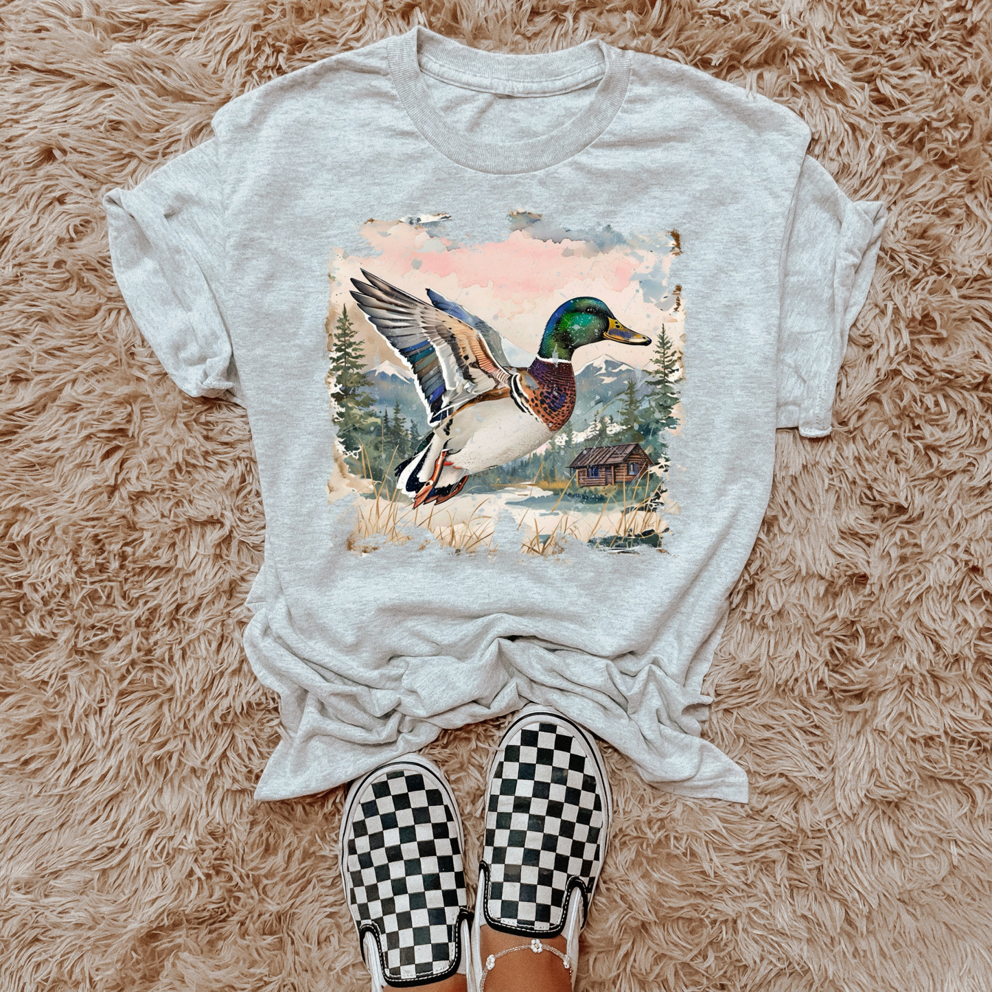 Mallard TEE or CREWNECK