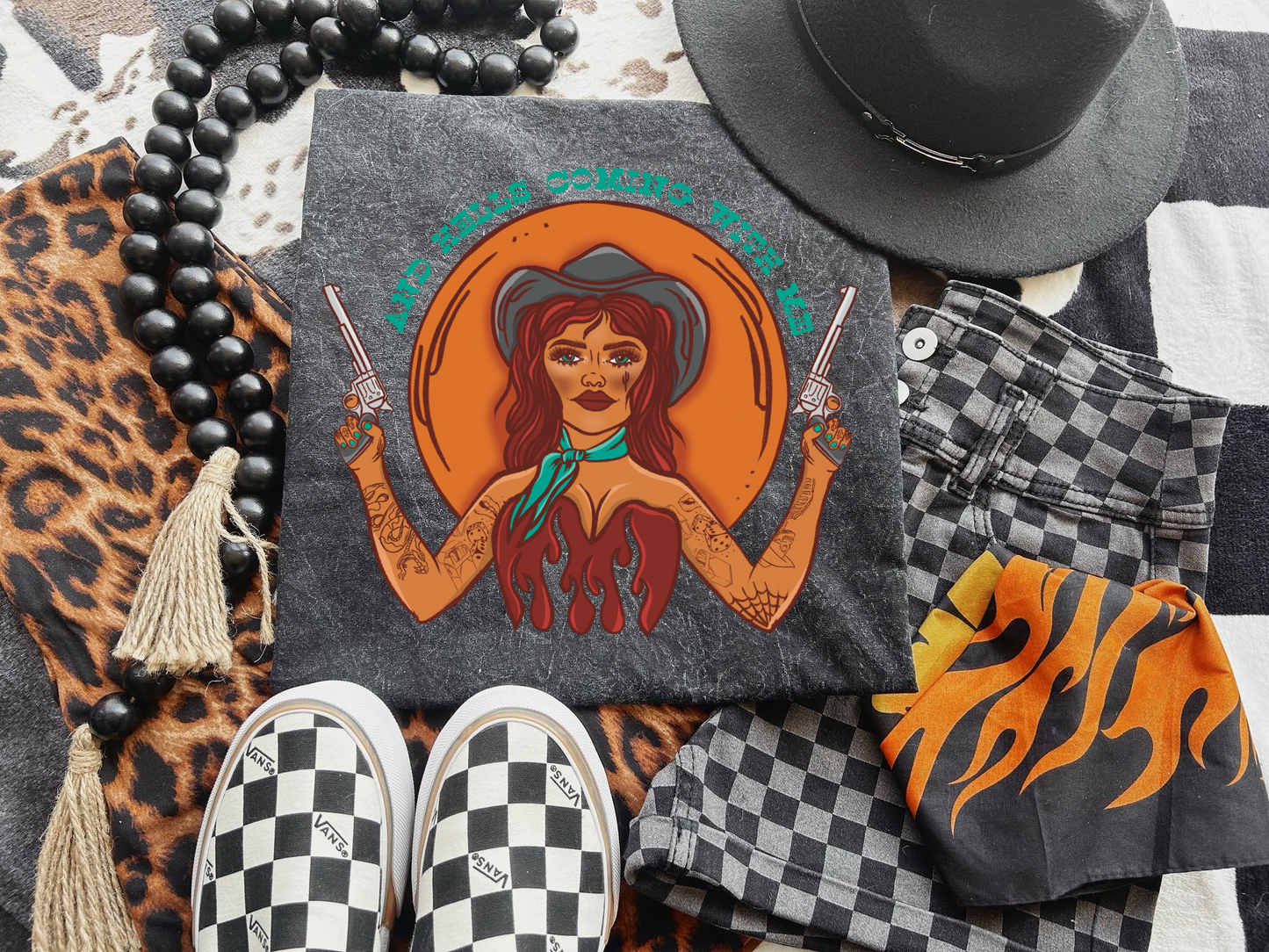 Hells Coming with me Tee
