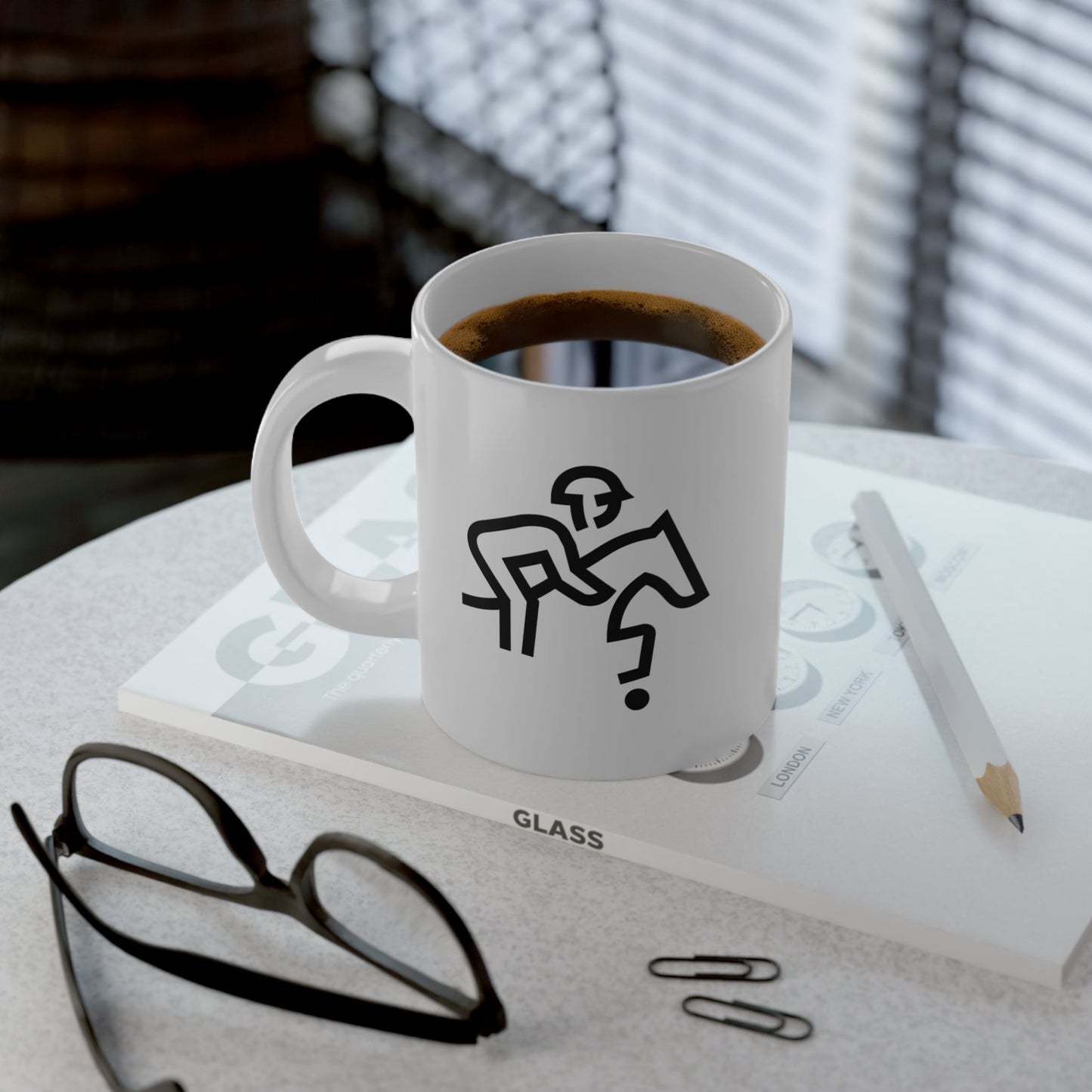 Jumbo Mug, 20oz - Jumper Silhouette