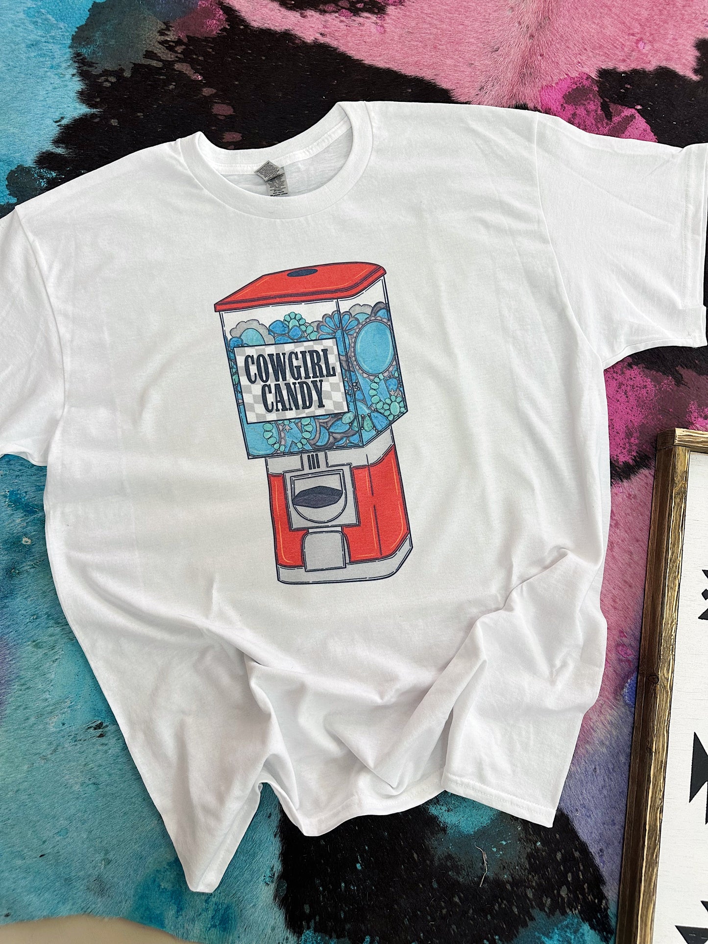 Cowgirl Candy TEE or CREWNECK