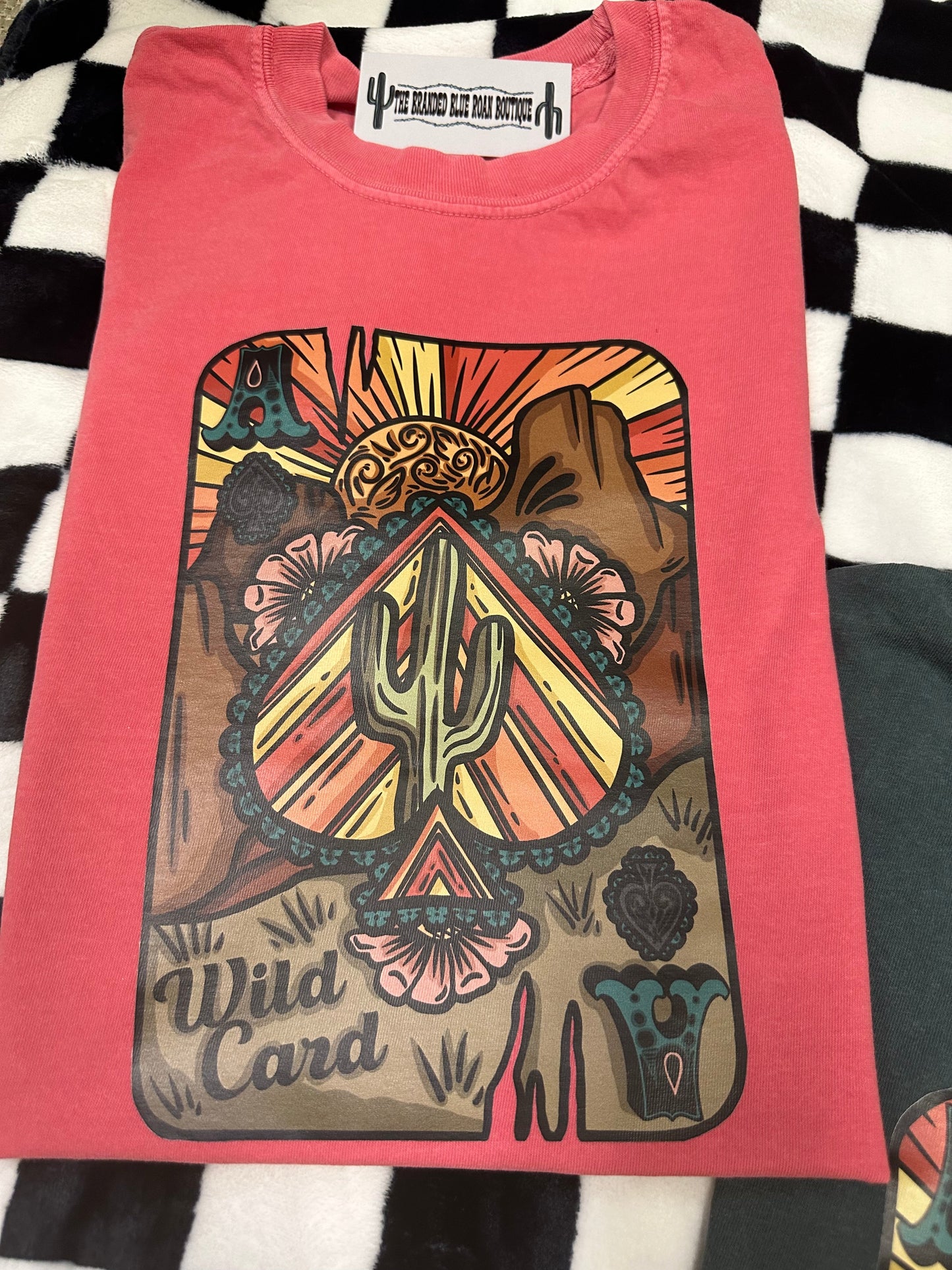 Boho Wild Card tee - Comfort Colors
