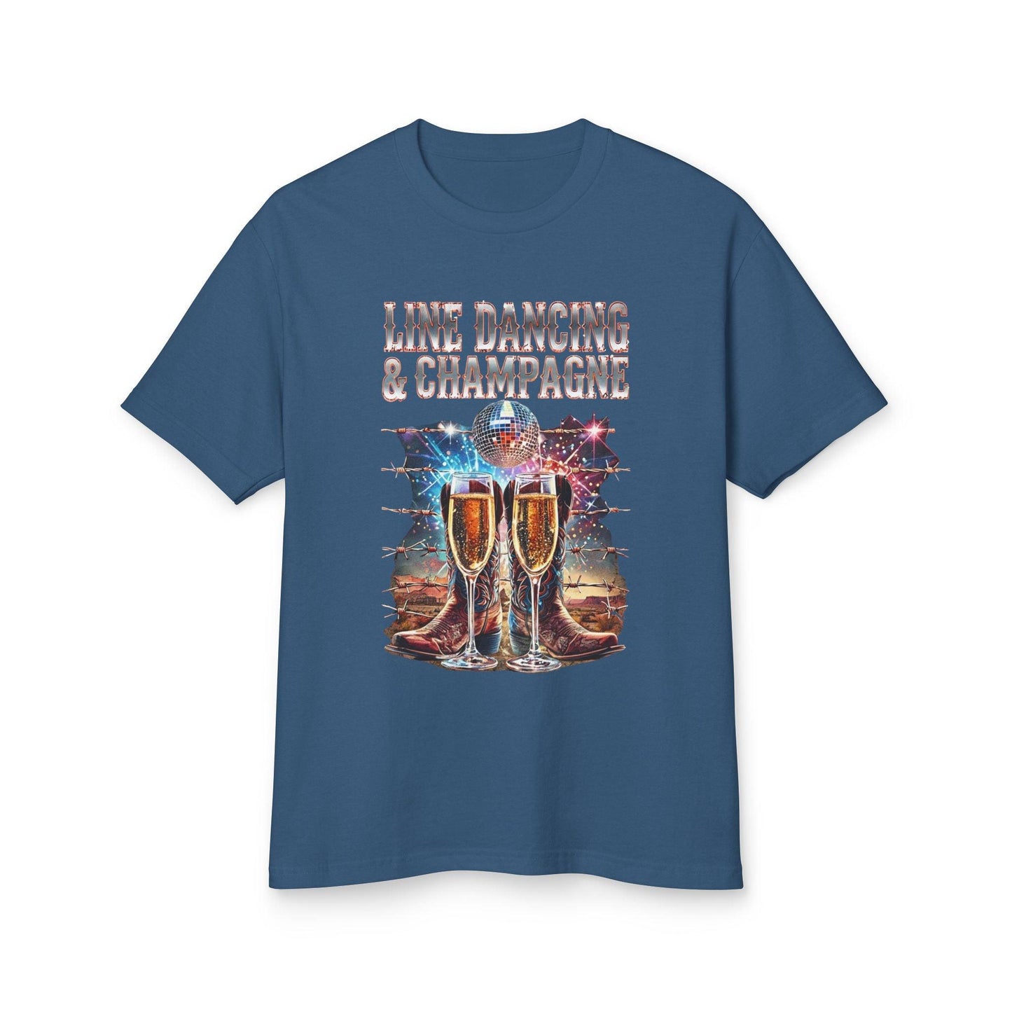 Line Dancing and Champagne T-Shirt