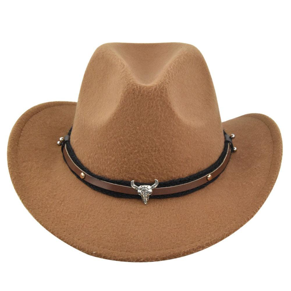 The Cleveland - Classic Bar Cowboy Hat - Wool Felt, Stylish & Durable