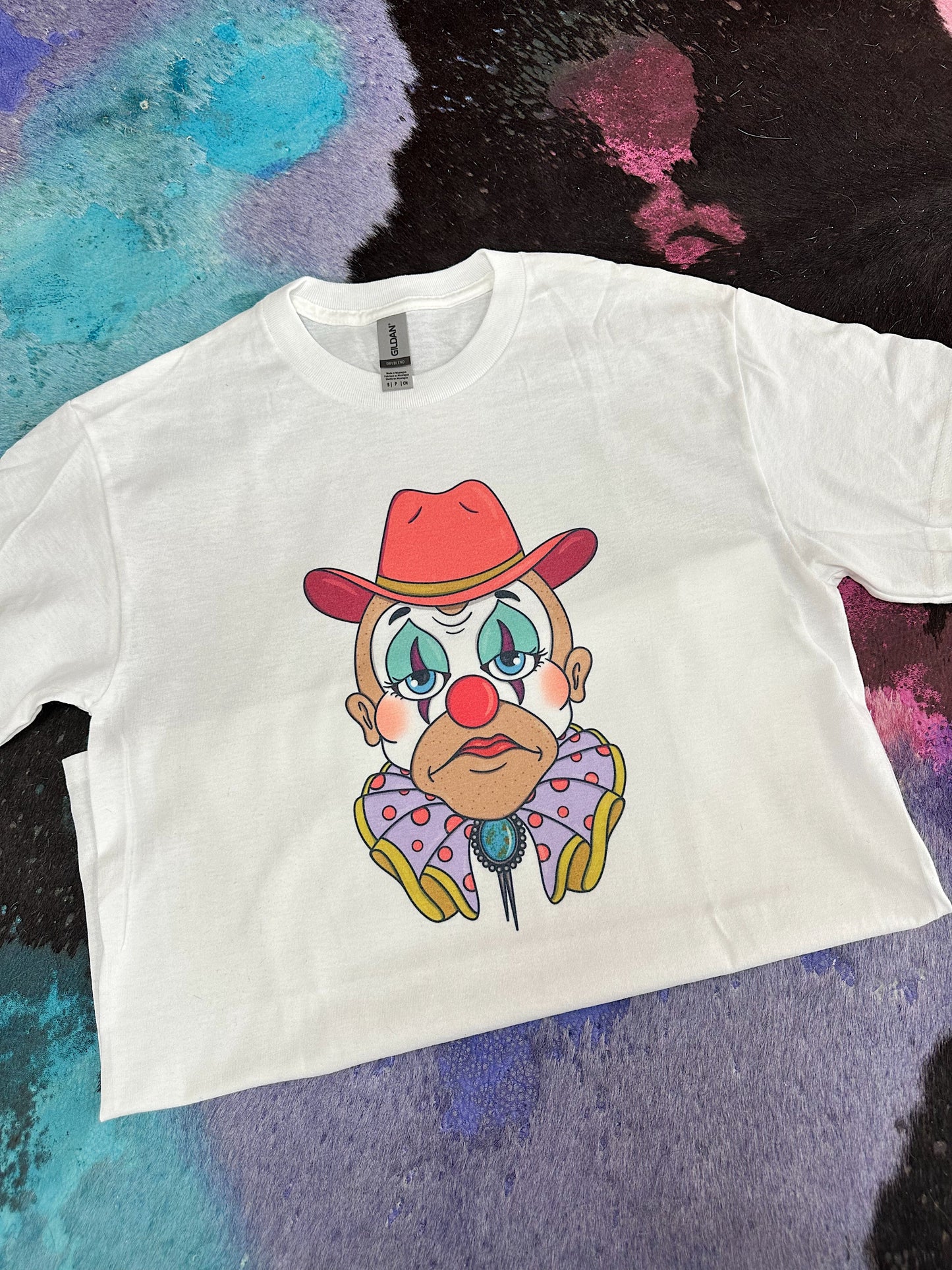 Rodeo Clown TEE or CREWNECK