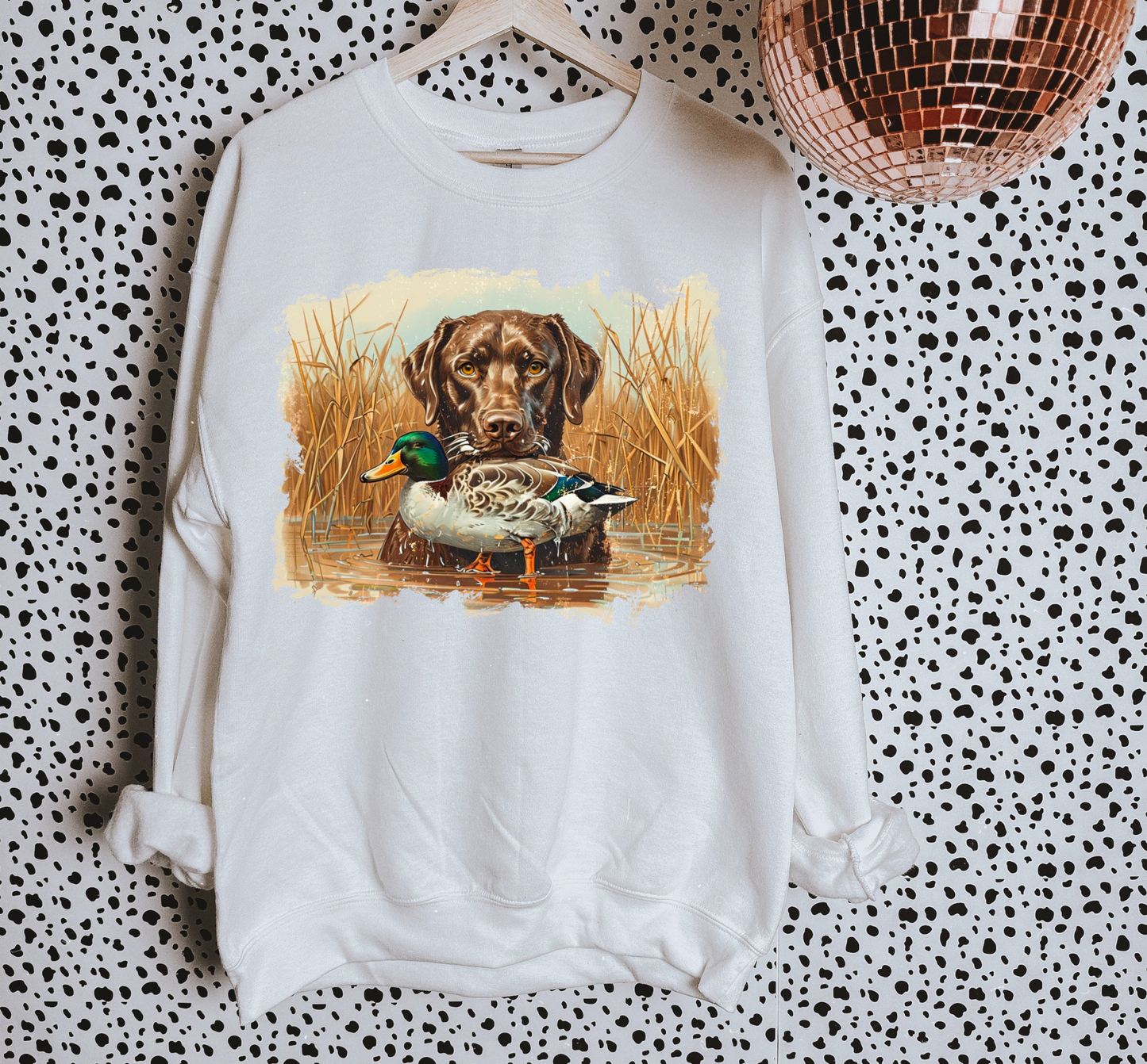 Hunting Dog TEE or CREWNECK