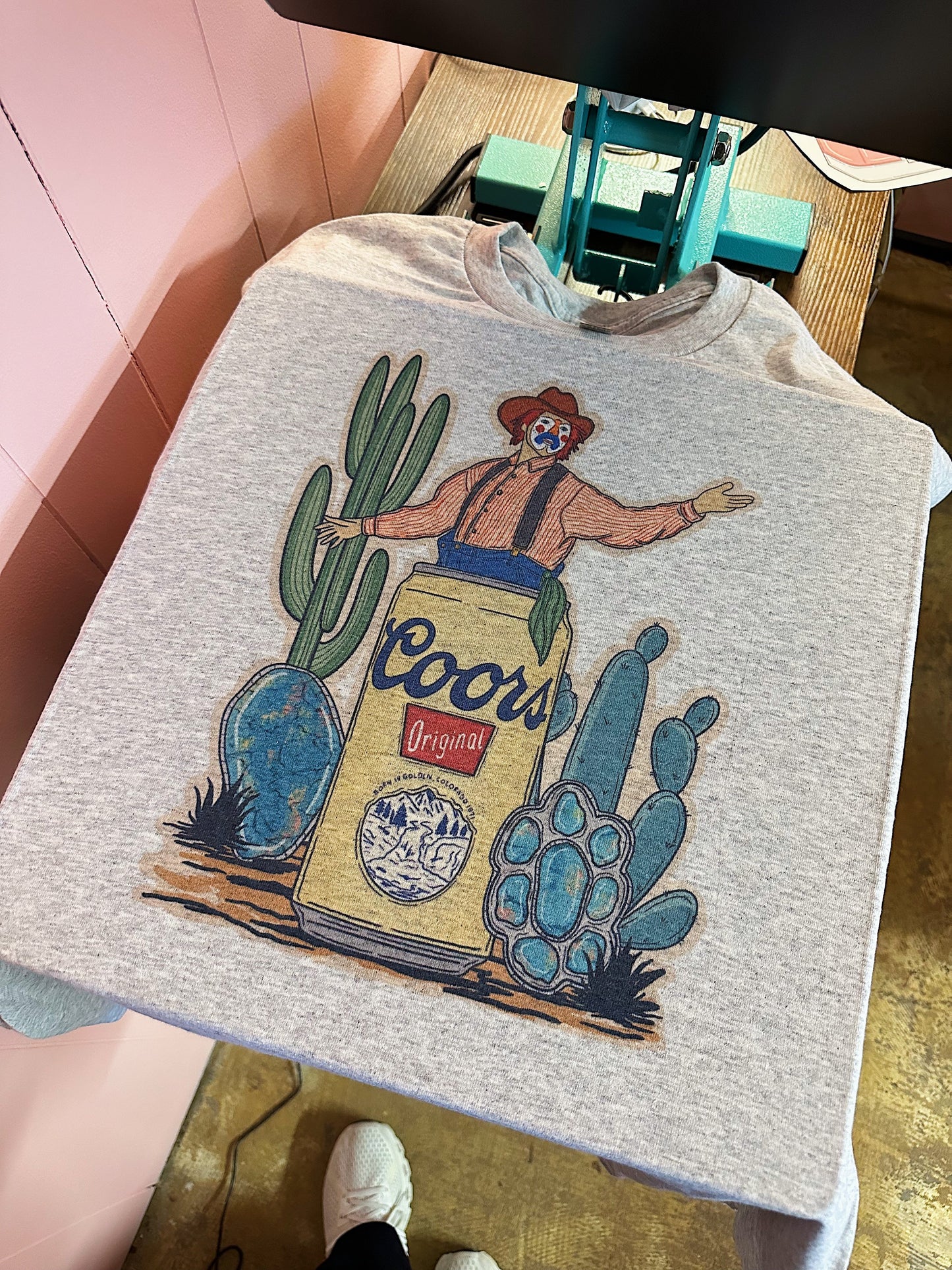 Rodeo Clown TEE or CREWNECK