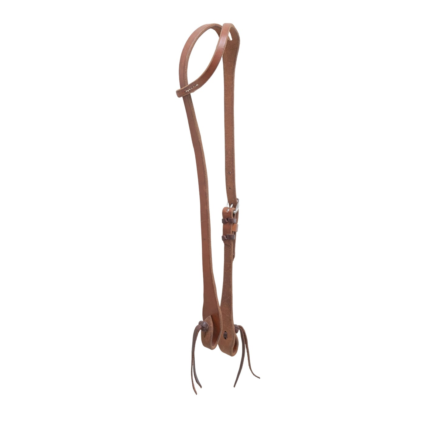 E-2301 1/2" Elite slip ear headstall harness leather