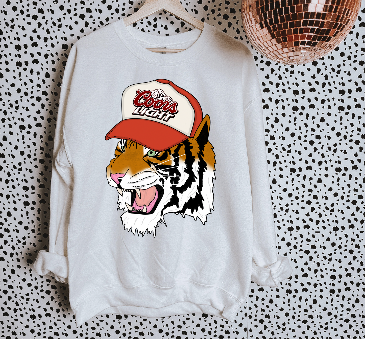 Punchy Tiger TEE or CREWNECK
