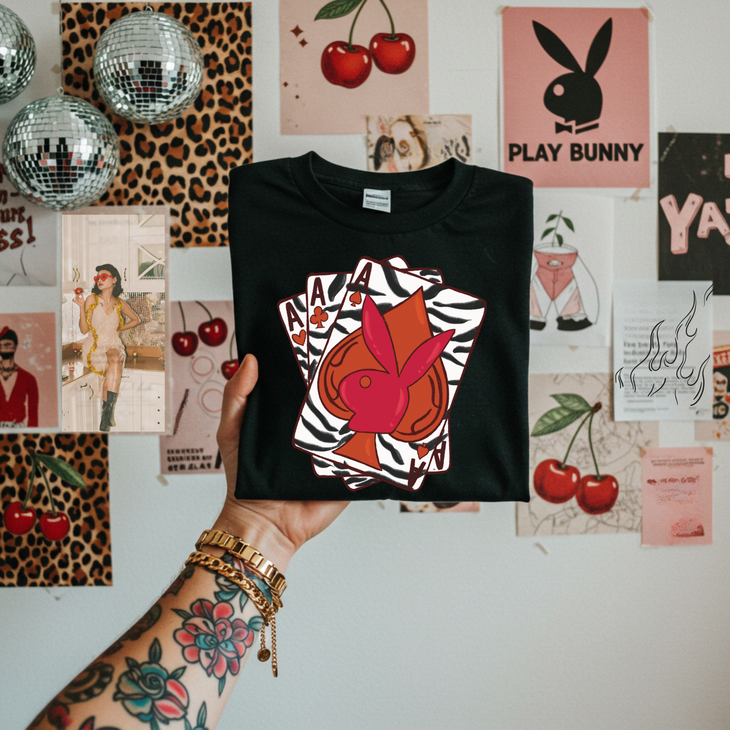 Playboy Cards tee