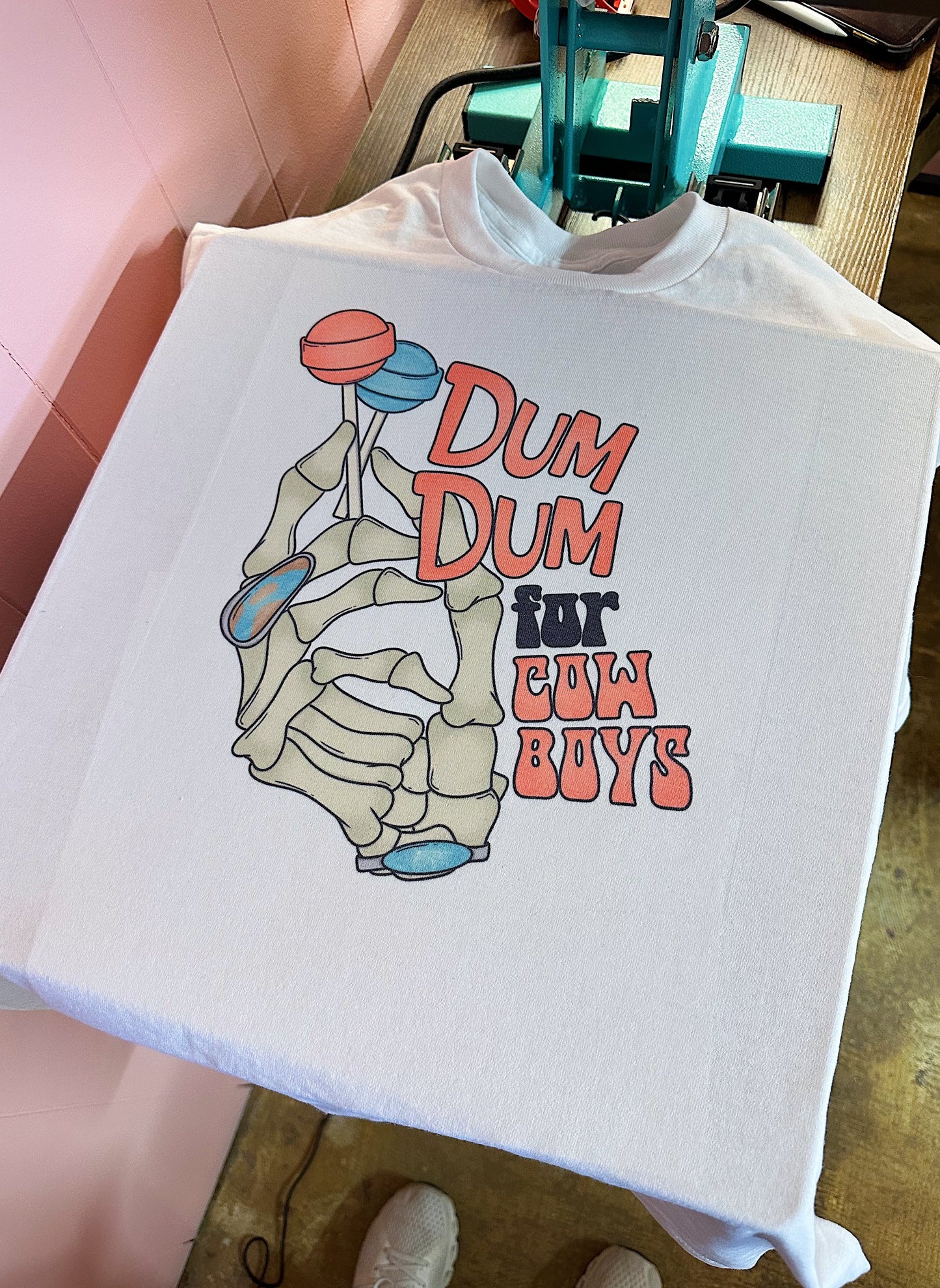 Dum Dum For Cowboys TEE or CREWNECK