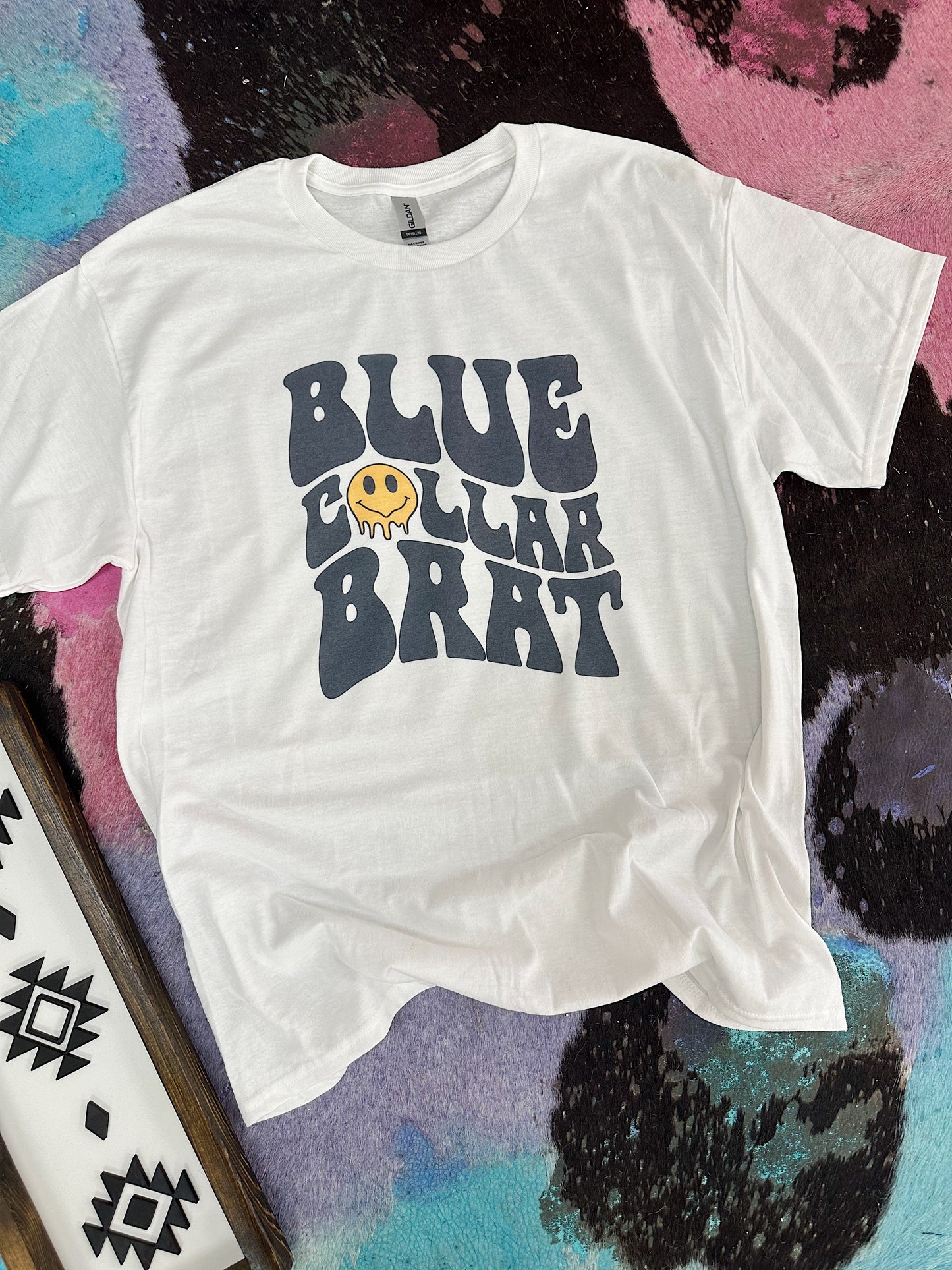 Blue Collar Brat TEE or CREWNECK