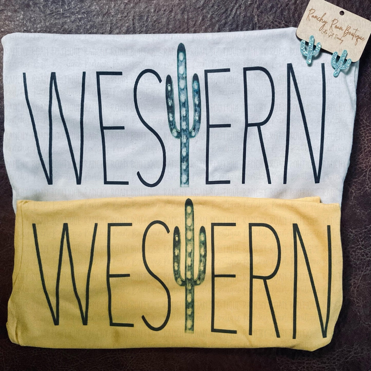Western Cactus Tee