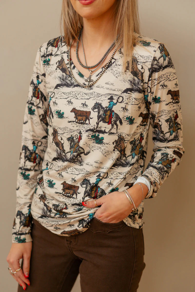 Day workin long sleeve tee