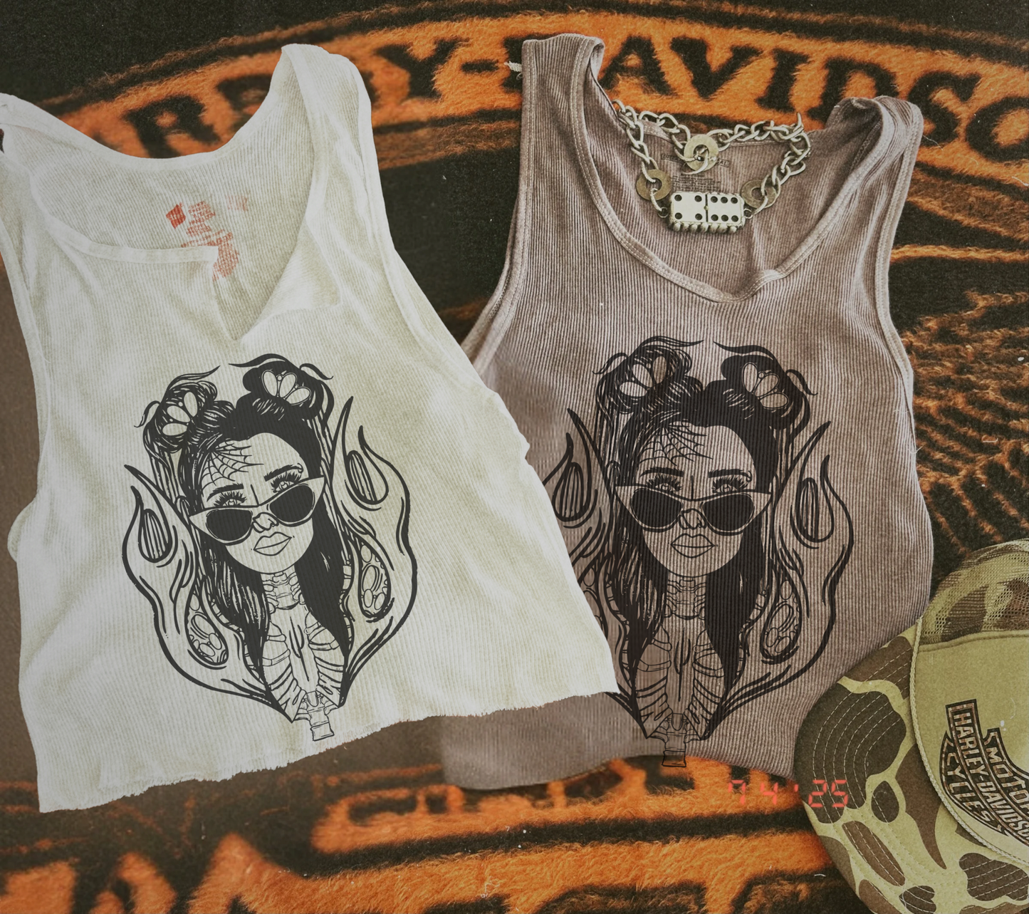 Til Death Vintage Inspired Tank