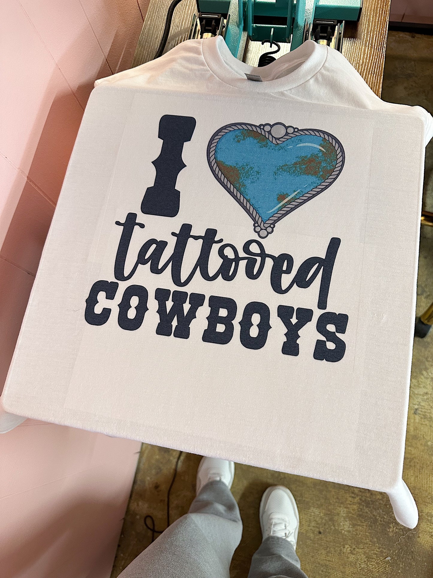 Tattooed Cowboys TEE or CREWNECK