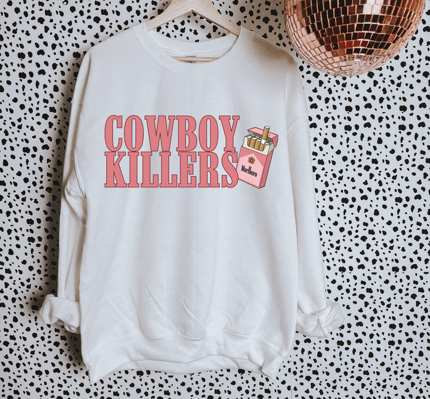 Pink Cowboy Killers TEE or CREWNECK
