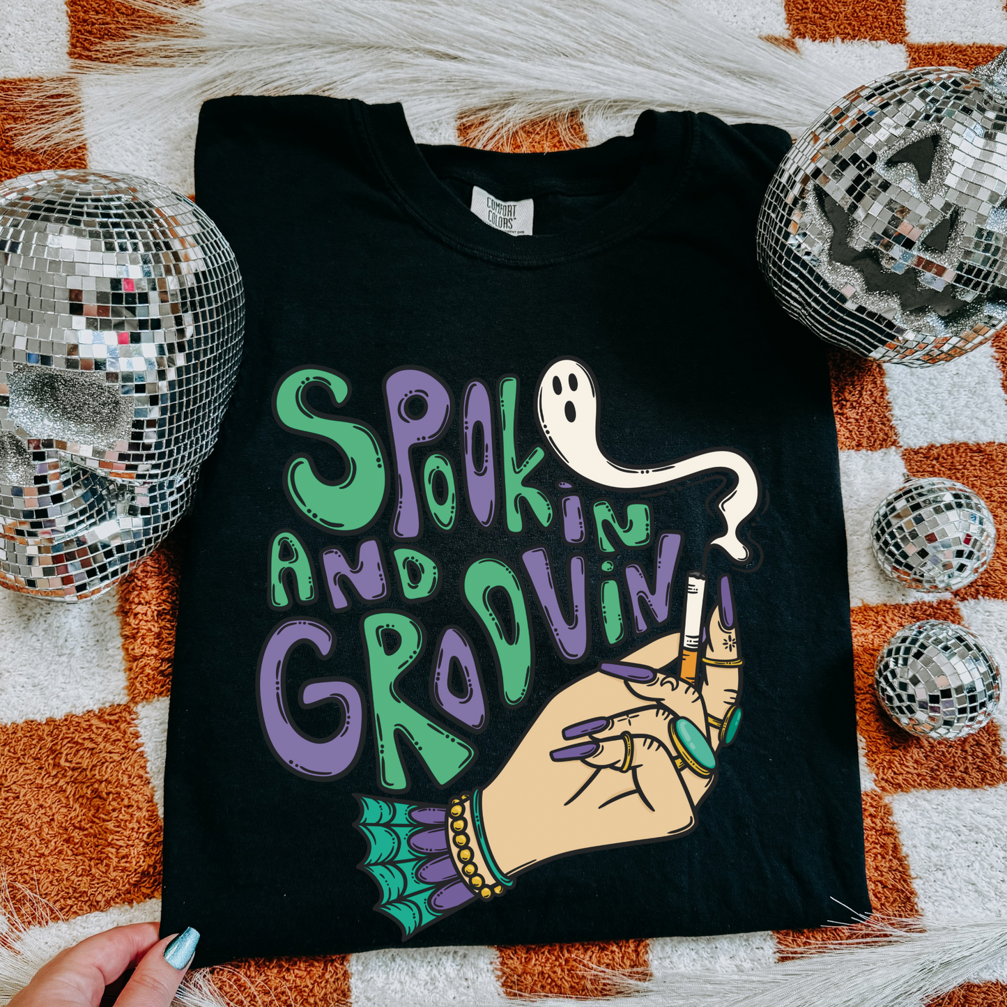 Spookin and Groovin Tee