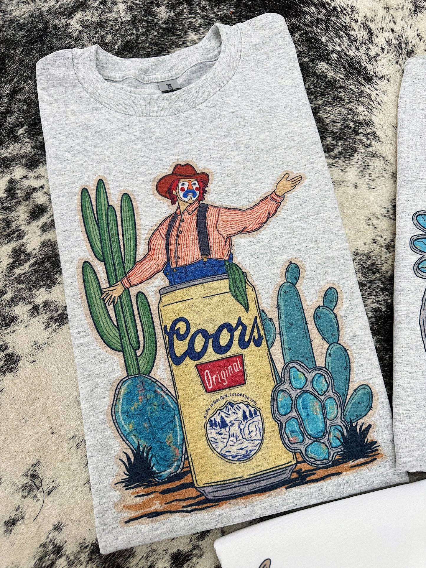 Rodeo Clown TEE or CREWNECK