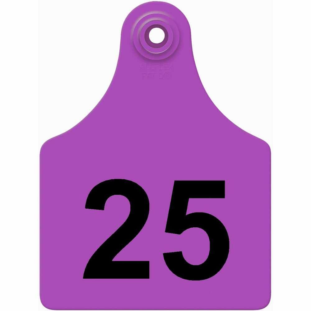 26-50 PURPLE Allflex: Maxi Fem/Sm Male