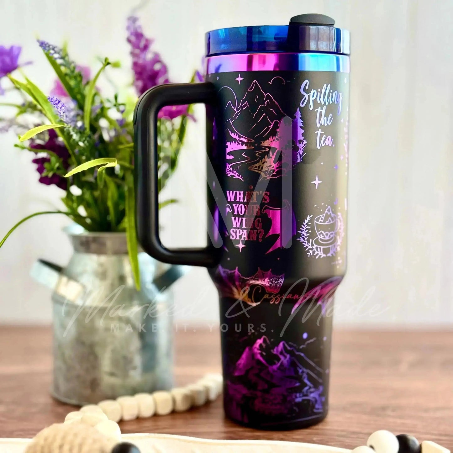 Acotar / Velaris Engraved Tumbler | 20oz
