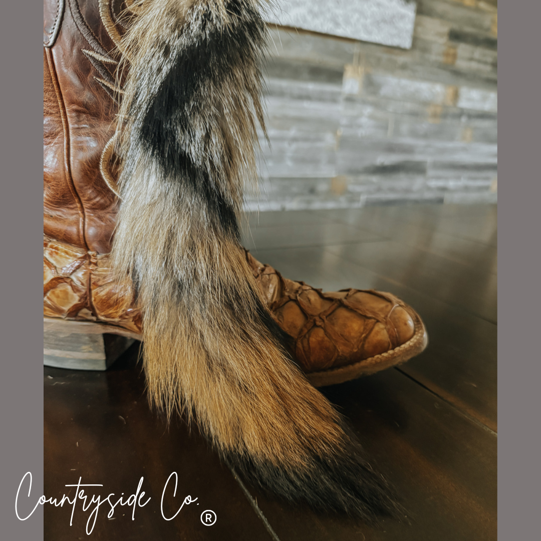 Genuine American Grey Fox Tails