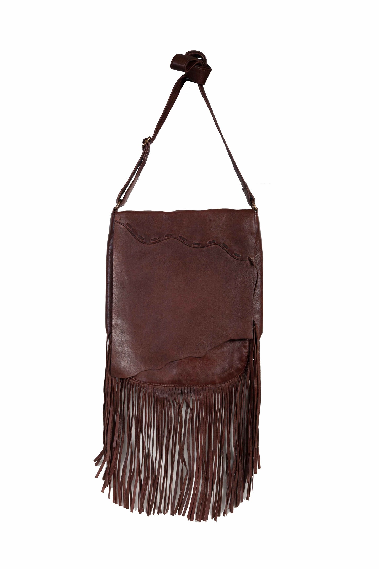 Fringe/lace Chocolate - B180-CHOC