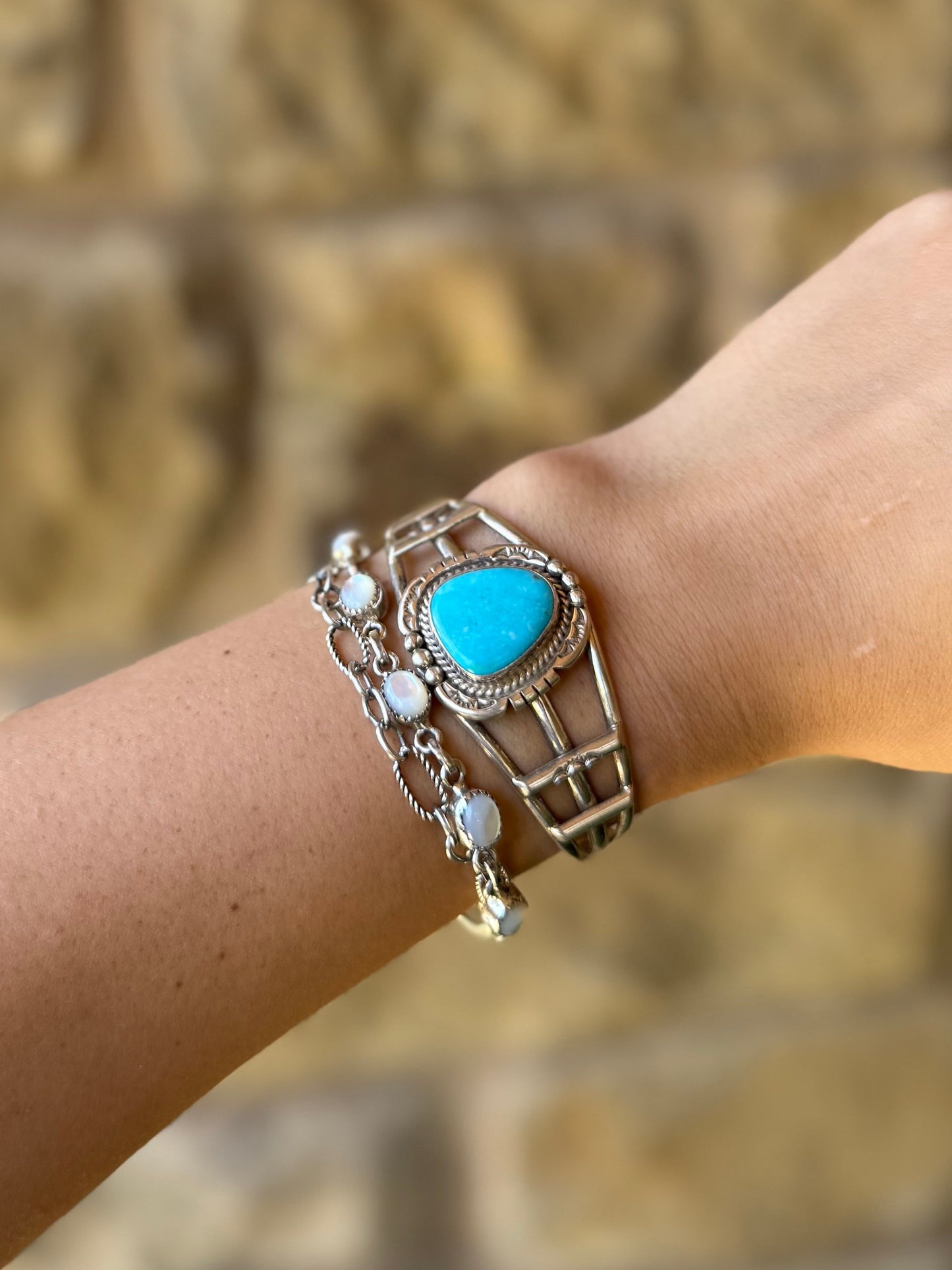 Leroy Turquoise Cuff Bracelet