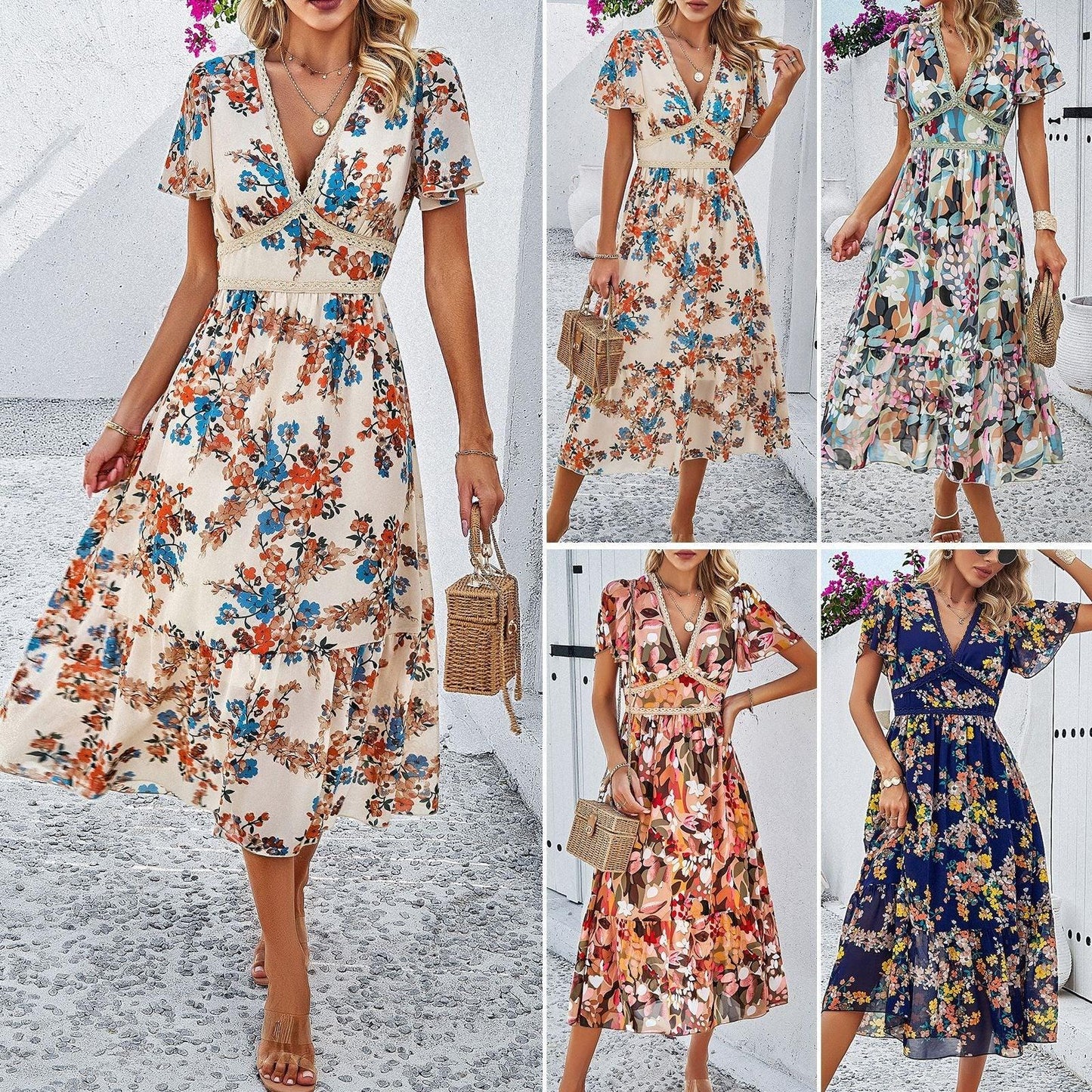 Sunny Fields Floral Dress | Casual Spring & Summer Cowgirl Dress