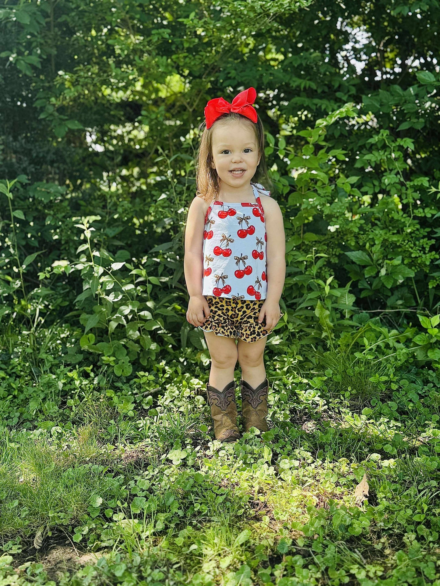 Cherry-licious Swing Top (FINAL SALE)